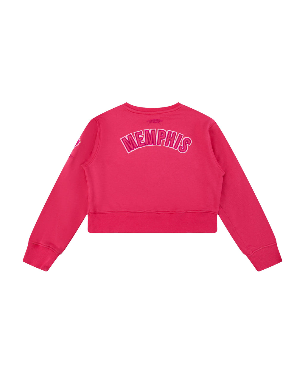 NBA MEMPHIS GRIZZLIES TRIPLE PINK BIG GIRL'S FLC CREWNECK (BEETROOT PURPLE)