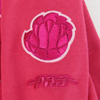 NBA MEMPHIS GRIZZLIES TRIPLE PINK BIG GIRL'S FLC CREWNECK (BEETROOT PURPLE)