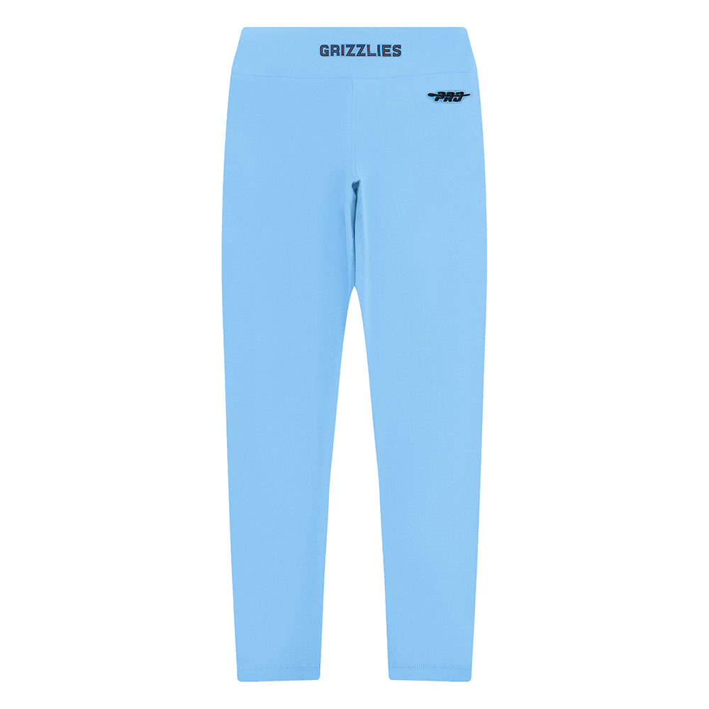 NBA MEMPHIS GRIZZLIES CLASSIC BIG GIRLS LEGGING (UNIVERSITY BLUE)