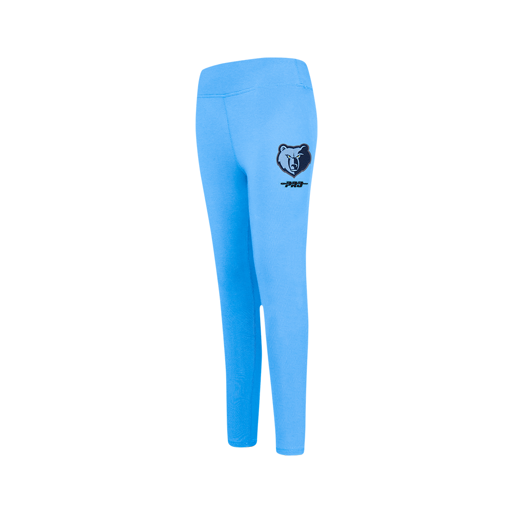 NBA MEMPHIS GRIZZLIES RETRO CLASSIC BIG GIRL'S LEGGING (UNIVERSITY BLUE)