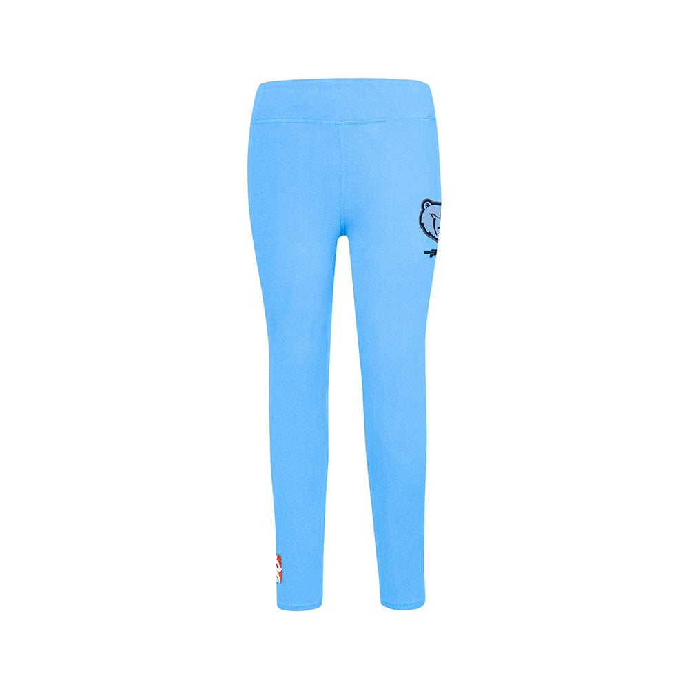 NBA MEMPHIS GRIZZLIES RETRO CLASSIC LEGGING POUR FILLE JUNIOR (BLEU UNIVERSITÉ)