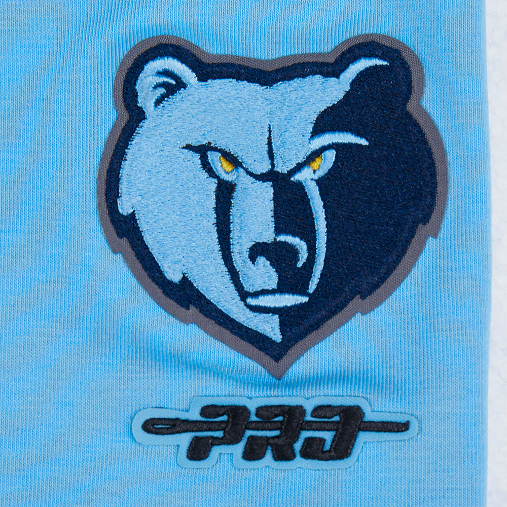 NBA MEMPHIS GRIZZLIES RETRO CLASSIC BIG GIRL'S LEGGING (UNIVERSITY BLUE)