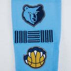 NBA MEMPHIS GRIZZLIES RETRO CLASSIC BIG GIRL'S LEGGING (UNIVERSITY BLUE)