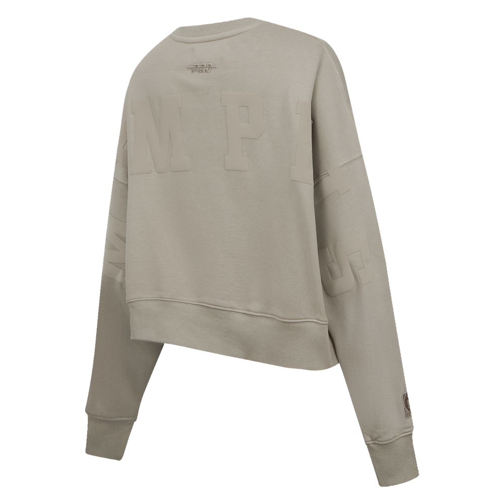 NBA MEMPHIS GRIZZLIES WINGSPAN WOMEN'S FLEECE CREWNECK (UNIVERSITY BLUE)