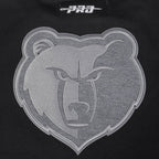 NBA MEMPHIS GRIZZLIES REVERSE FRENCH TERRY WOMEN'S FLEECE CREWNECK (BLACK)