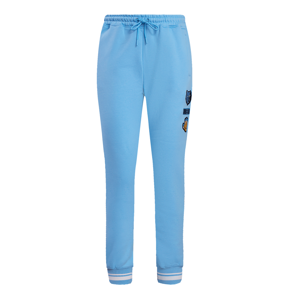 NBA MEMPHIS GRIZZLIES RETRO CLASSIC WOMEN'S RIB SWEATPANT (UNIVERSITY BLUE)