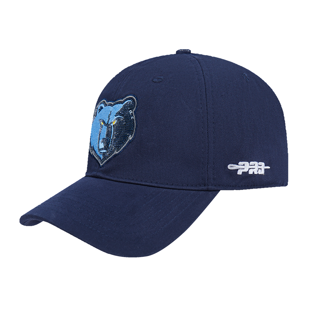 NBA MEMPHIS GRIZZLIES GAME DAY CLASSICS WOMEN'S DAD HAT (MIDNIGHT NAVY)