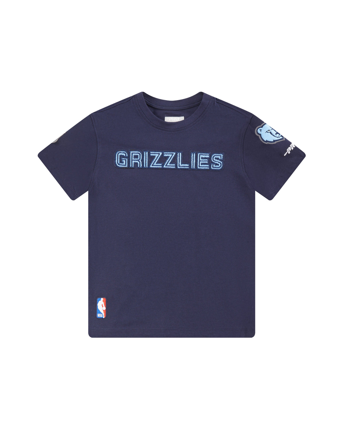 NBA MEMPHIS GRIZZLIES CLASSIC T-SHIRT À MANCHES COURTES POUR GARÇON ENFANT (MARINE MINUIT)