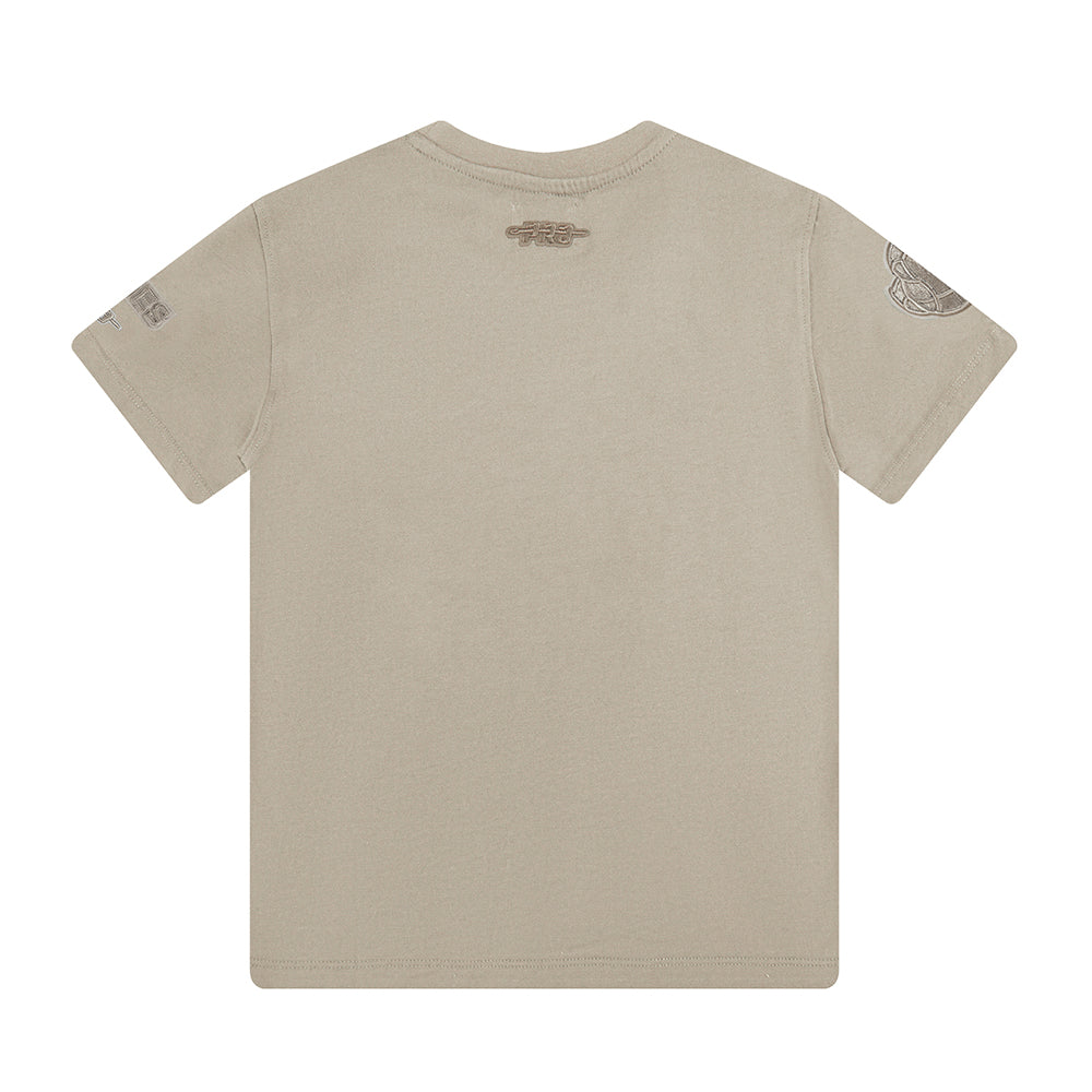 NBA MEMPHIS GRIZZLIES NEUTRAL LITTLE BOYS SHORT SLEEVE TEE (TAUPE)