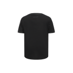 NBA MEMPHIS GRIZZLIES TRIPLE BLACK LITTLE BOY'S SHORT SLEEVE STRIPED RIB TEE (JET BLACK)