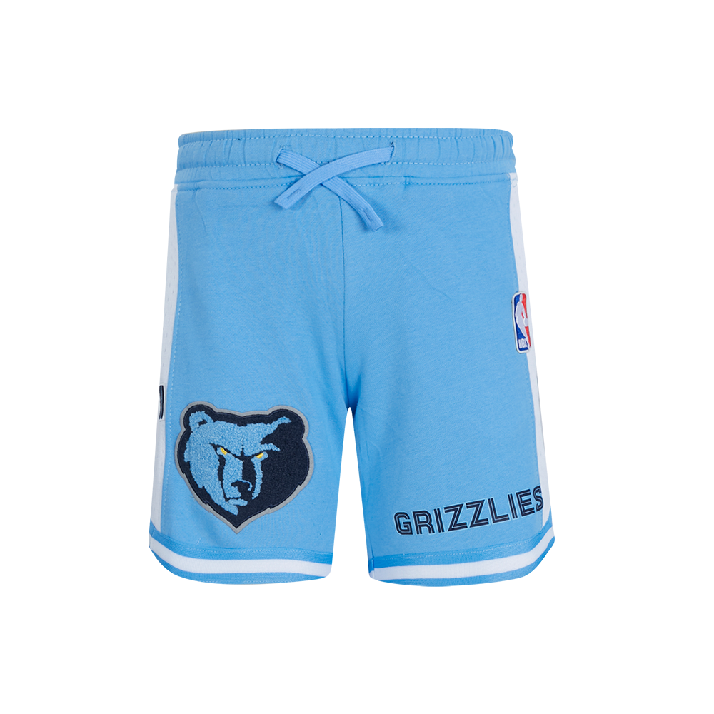 NBA MEMPHIS GRIZZLIES CLASSIC LITTLE BOYS FLC 2.0 SHORT (UNIVERSITY BLUE)