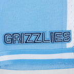 NBA MEMPHIS GRIZZLIES RETRO CLASSIC LITTLE BOY'S FLEECE 2.0 SHORT (UNIVERSITY BLUE)