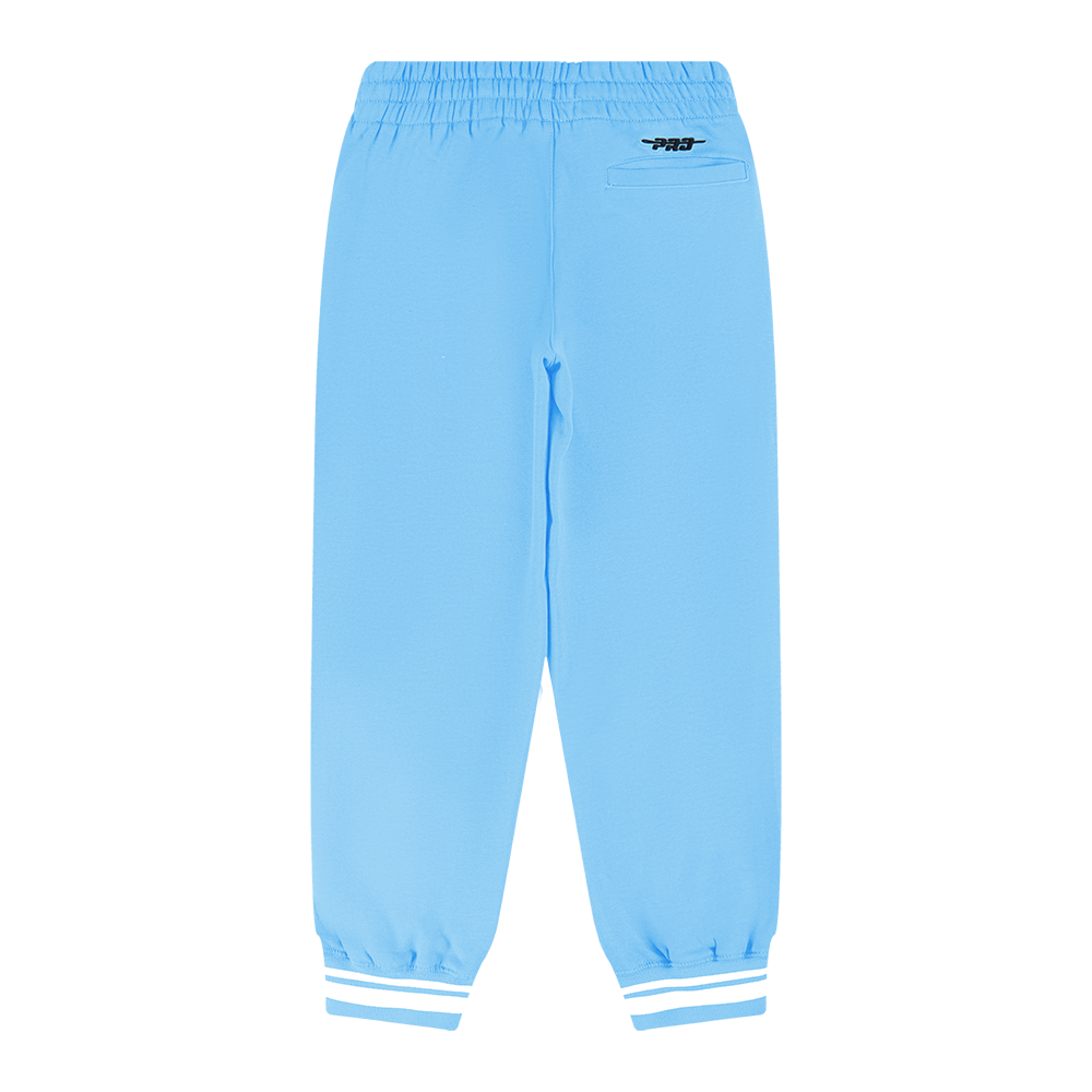 NBA MEMPHIS GRIZZLIES RETRO CLASSIC LITTLE BOYS RIB FLEECE SWEATPANT (UNIVERSITY BLUE)