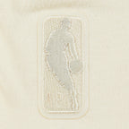 NBA MEMPHIS GRIZZLIES NEUTRAL LITTLE GIRL'S SHORT SLEEVE BOXY TEE (EGGSHELL)