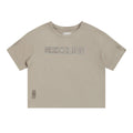 NBA MEMPHIS GRIZZLIES NEUTRAL LITTLE GIRL'S SS BOXY TEE (TAUPE)