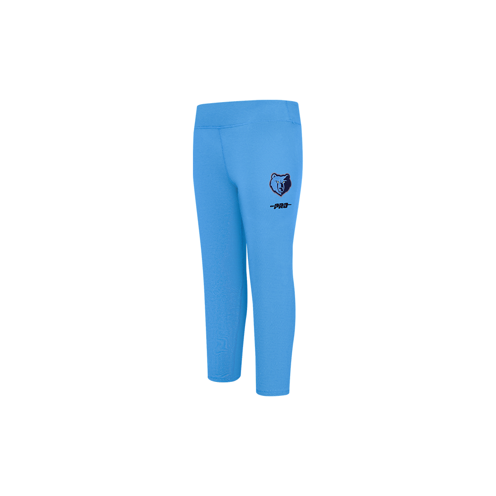NBA MEMPHIS GRIZZLIES RETRO CLASSIC LEGGING POUR FILLE ENFANT (BLEU UNIVERSITÉ)