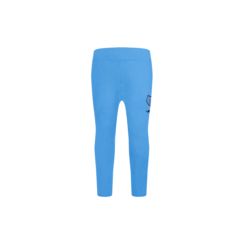 NBA MEMPHIS GRIZZLIES RETRO CLASSIC LEGGING POUR FILLE ENFANT (BLEU UNIVERSITÉ)