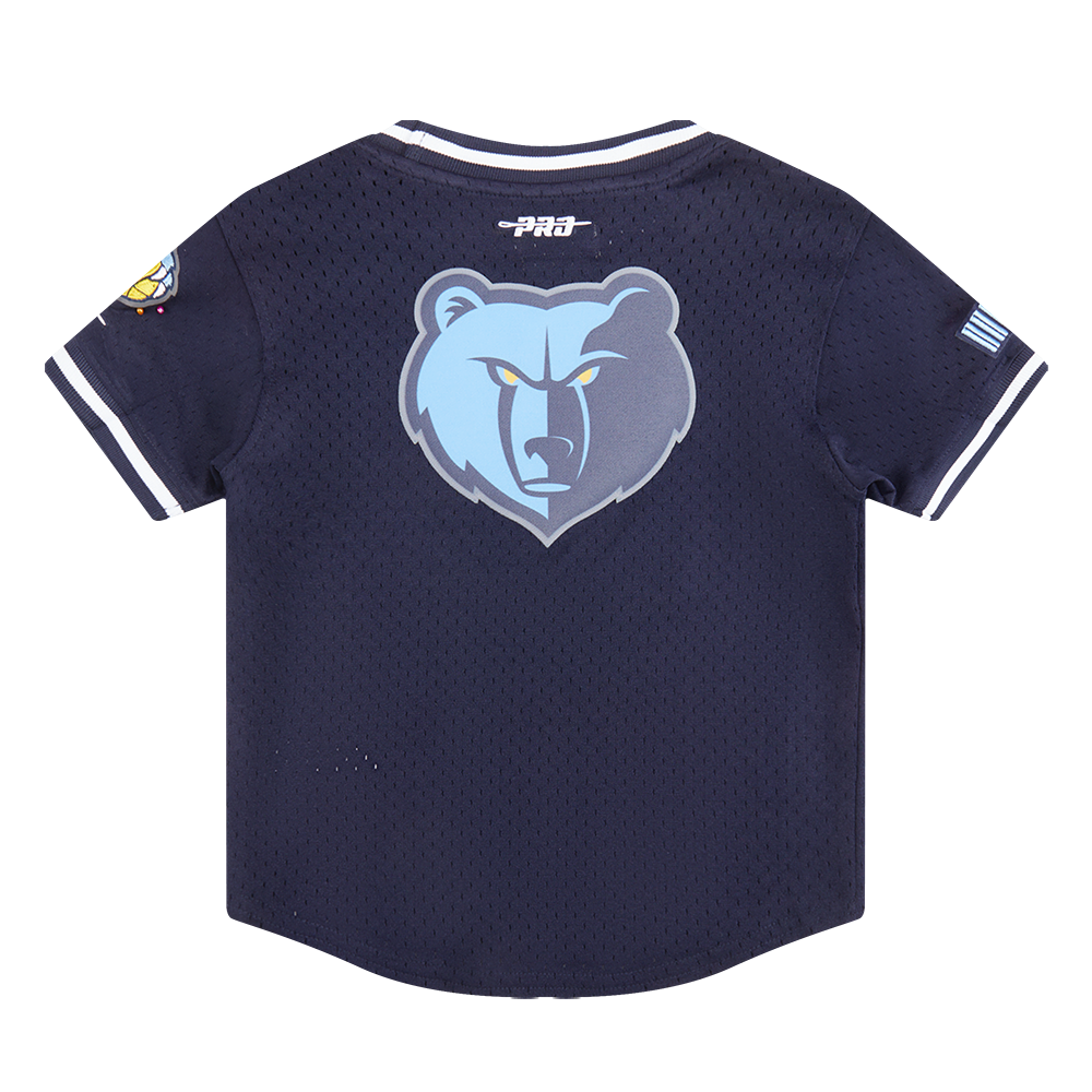 NBA MEMPHIS GRIZZLIES CLASSIC TODDLER BOYS SHORT SLEEVE MESH TEE (MIDNIGHT NAVY)
