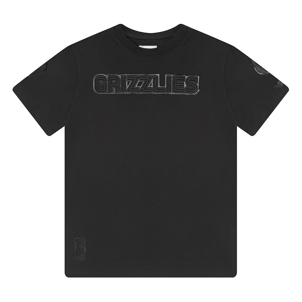 NBA MEMPHIS GRIZZLIES TRIPLE BLACK TODDLER BOY'S SHORT SLEEVE TEE (BLACK)