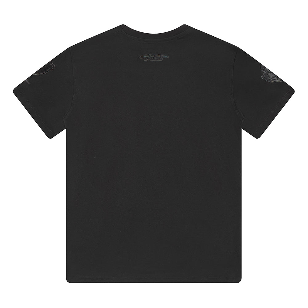 NBA MEMPHIS GRIZZLIES TRIPLE BLACK TODDLER BOYS SHORT SLEEVE TEE (BLACK)