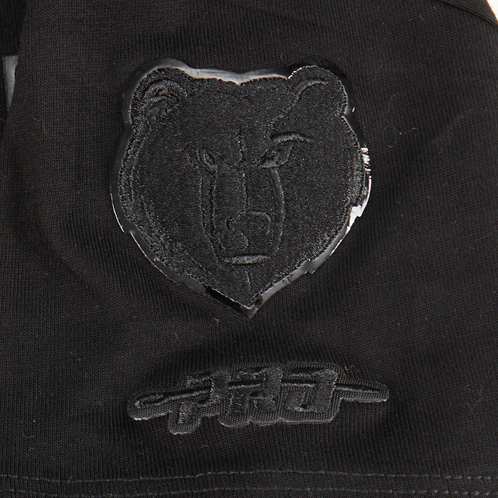 NBA MEMPHIS GRIZZLIES TRIPLE BLACK TODDLER BOY'S SHORT SLEEVE TEE (BLACK)