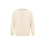 NBA MEMPHIS GRIZZLIES NEUTRAL TODDLER BOY'S FLEECE CREWNECK (EGGSHELL)