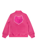 NBA MEMPHIS GRIZZLIES BLOUSON TRIPLE ROSE EN SATIN POUR FILLE BAMBIN (VIOLET BETTERAVE)