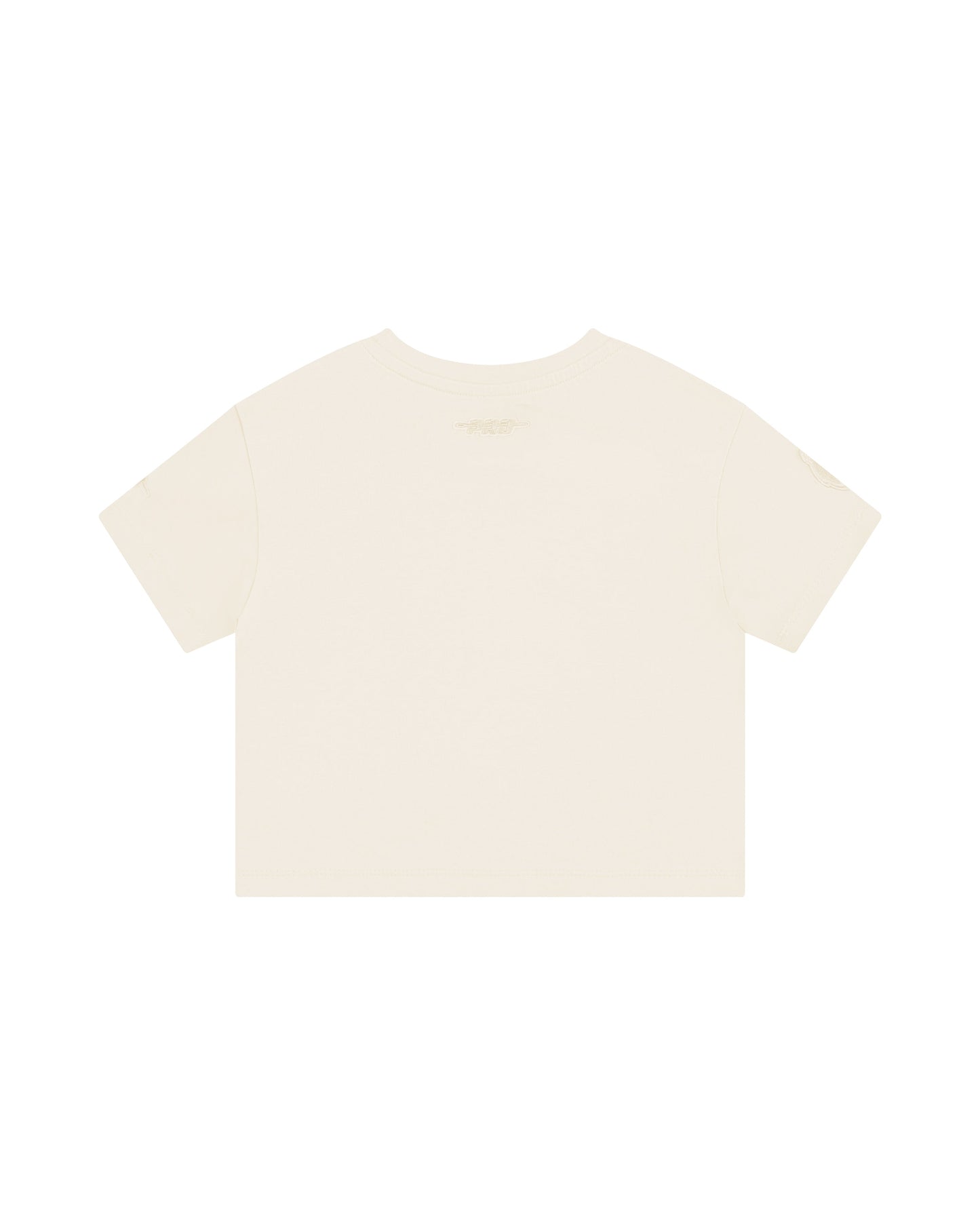 NBA MEMPHIS GRIZZLIES NEUTRAL TODDLER GIRLS SHORT SLEEVE BOXY TEE (EGGSHELL)