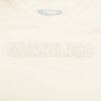 NBA MEMPHIS GRIZZLIES NEUTRAL TODDLER GIRL'S SHORT SLEEVE BOXY TEE (EGGSHELL)