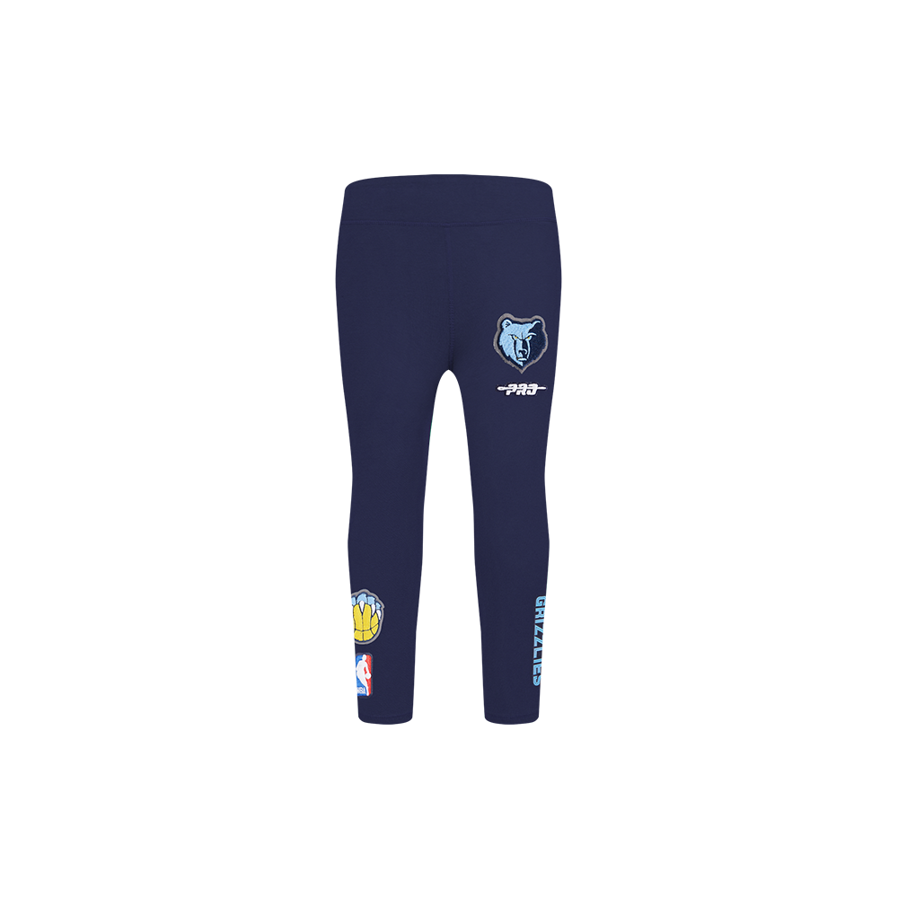NBA MEMPHIS GRIZZLIES CLASSIC TODDLER GIRL'S LEGGING (MIDNIGHT NAVY)