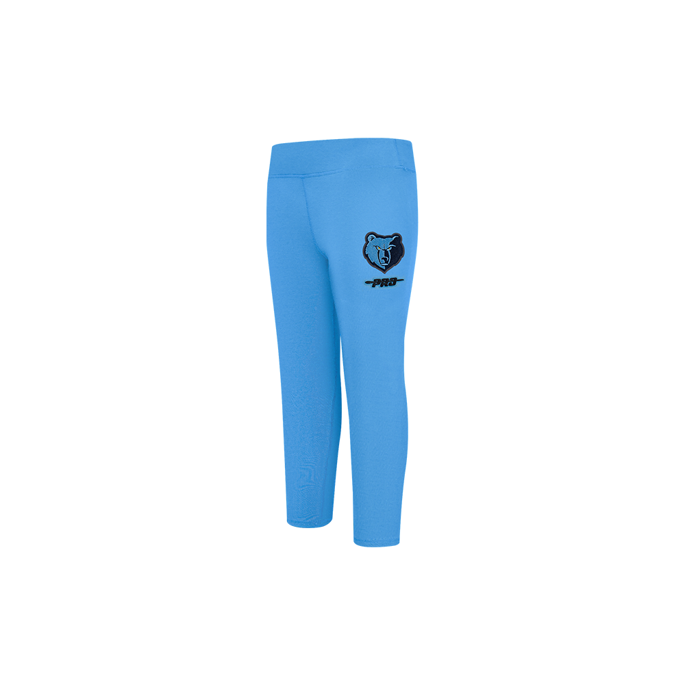 NBA MEMPHIS GRIZZLIES RETRO CLASSIC TODDLER GIRL'S LEGGING (UNIVERSITY BLUE)