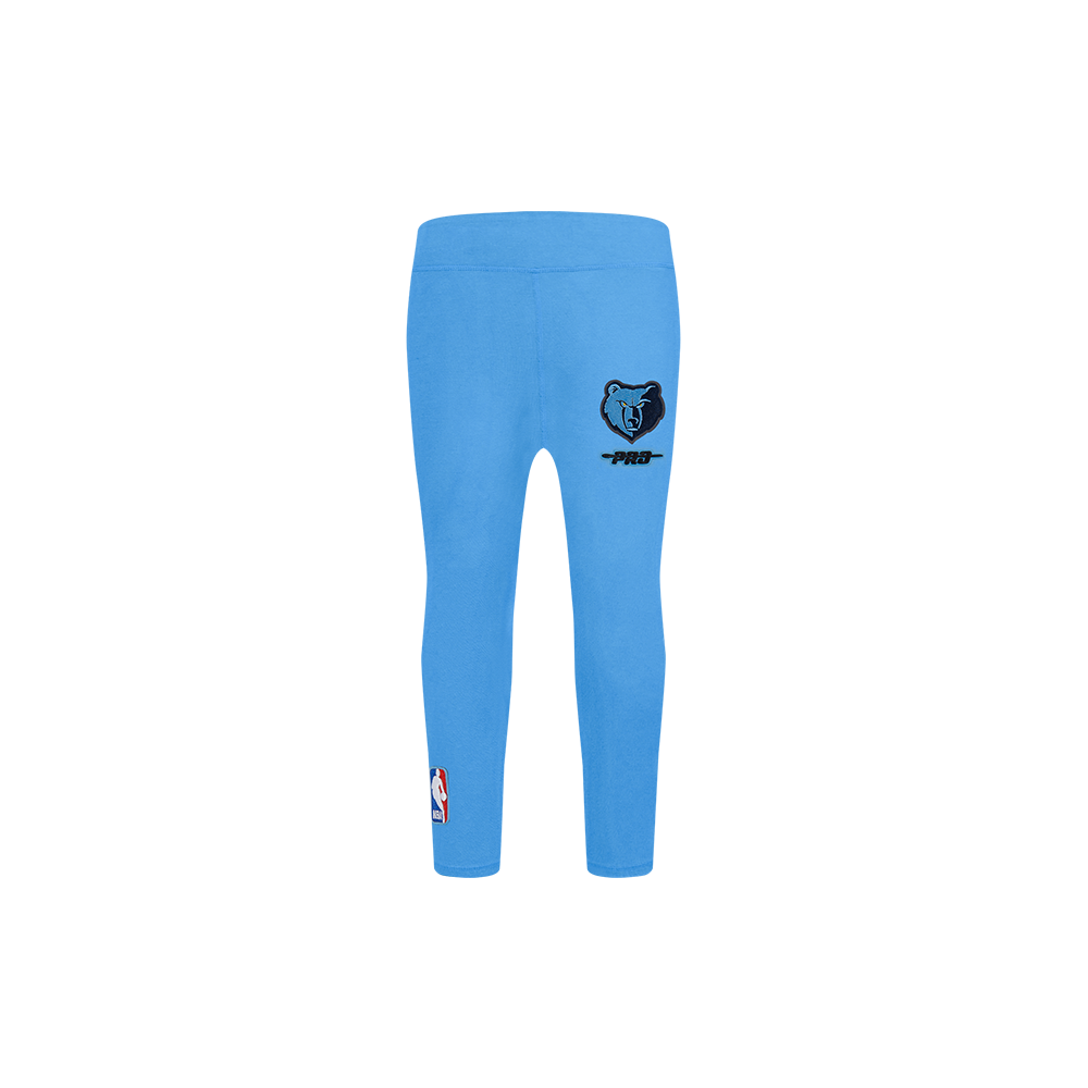 NBA MEMPHIS GRIZZLIES RETRO CLASSIC TODDLER GIRL'S LEGGING (UNIVERSITY BLUE)