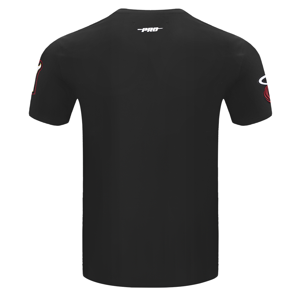 NBA MIAMI HEAT SCRIPT TAIL T-SHIRT POUR HOMME (NOIR)