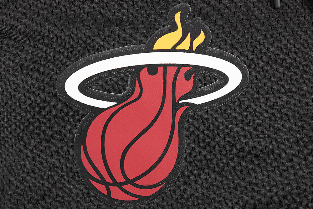 NBA MIAMI HEAT CLASSIC MESH SHORT POUR HOMME (NOIR)