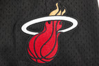 NBA MIAMI HEAT CLASSIC MESH SHORT POUR HOMME (NOIR)