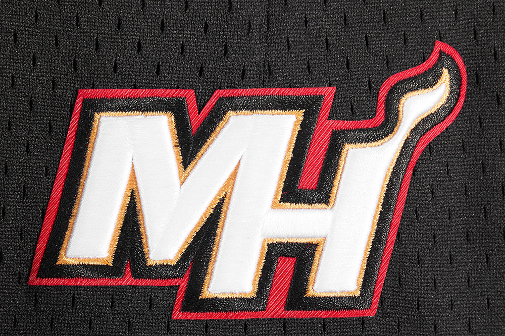 NBA MIAMI HEAT CLASSIC MESH SHORT POUR HOMME (NOIR)
