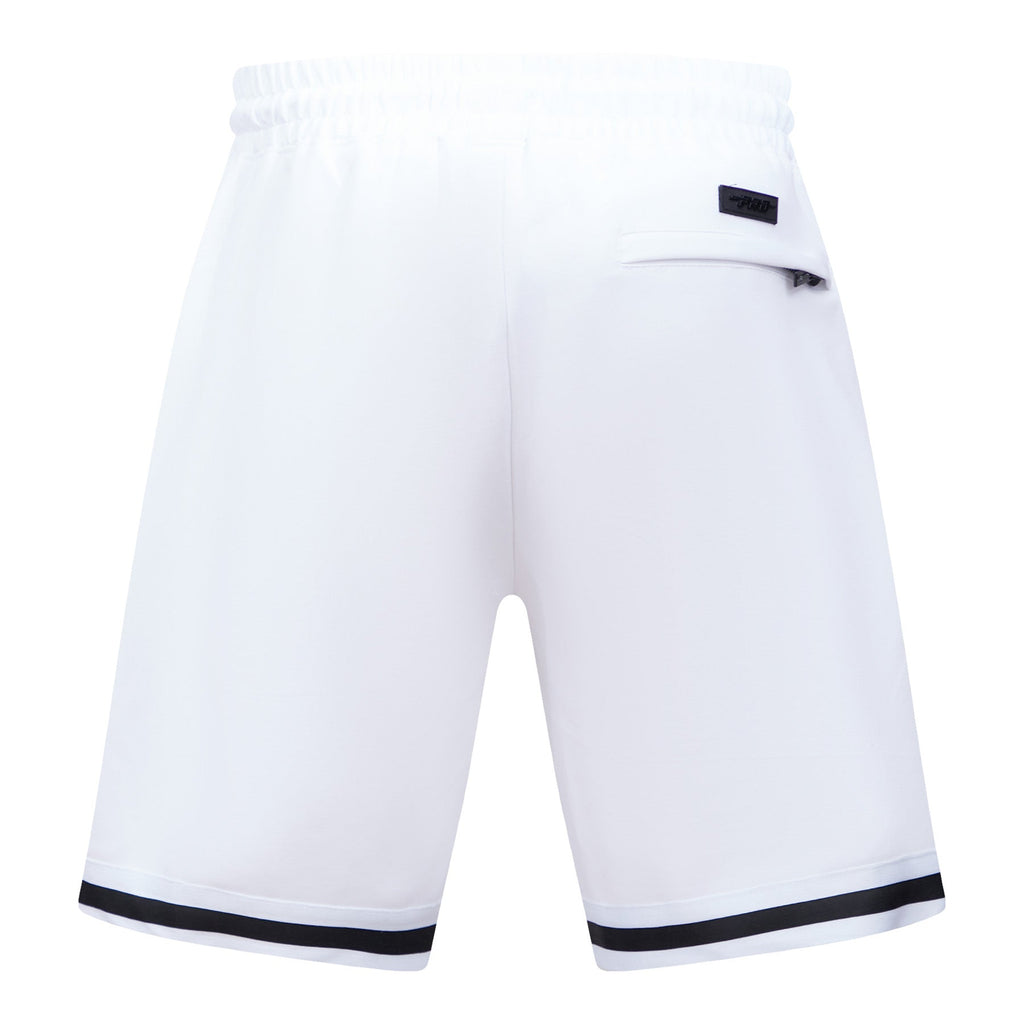 NBA MIAMI HEAT CLASSIC CHENILLE SHORT POUR HOMME (BLANC)