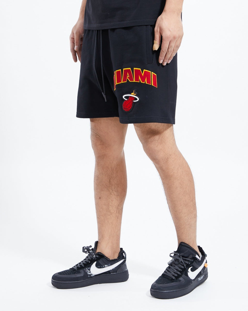 NBA MIAMI HEAT CLASSIC MEN'S SHORT (BLACK)