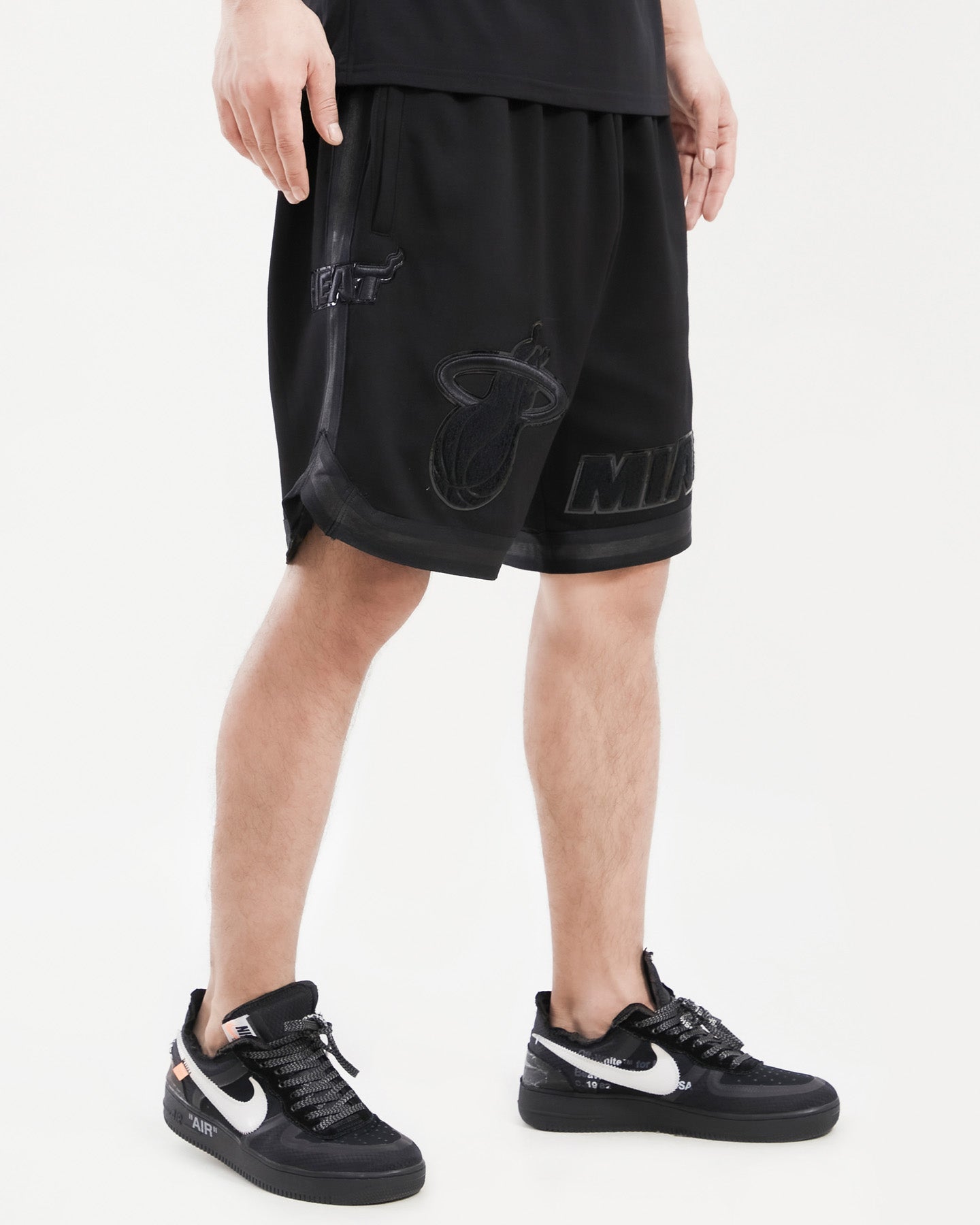 NBA MIAMI HEAT TRIPLE BLACK MEN'S SHORT (TRIPLE BLACK)