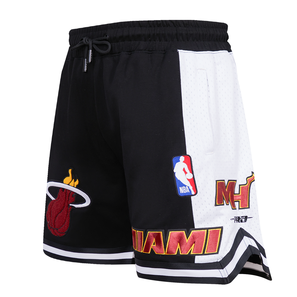 NBA MIAMI HEAT RETRO CLASSIC MEN'S 2.0 SHORT (BLACK)