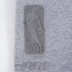 NBA MIAMI HEAT NEUTRAL SHORT POUR HOMME (GRIS CHINÉ FONCÉ)