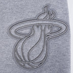 NBA MIAMI HEAT NEUTRAL SHORT POUR HOMME (GRIS CHINÉ FONCÉ)