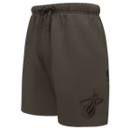NBA MIAMI HEAT NEUTRAL MEN'S SHORT (DARK TAUPE)