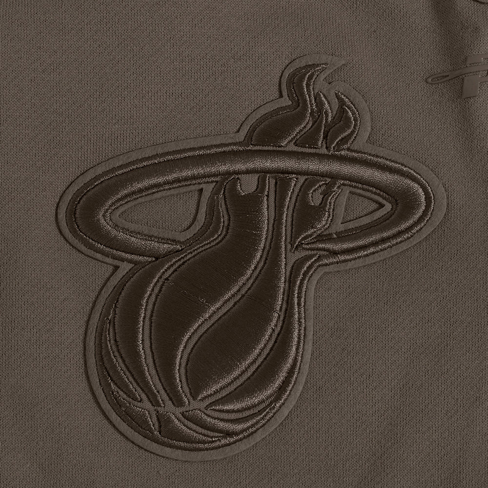 NBA MIAMI HEAT NEUTRAL MEN'S SHORT (DARK TAUPE)