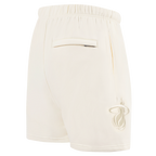 NBA MIAMI HEAT NEUTRAL SHORT POUR HOMME (COQUILLE D'ŒUF)