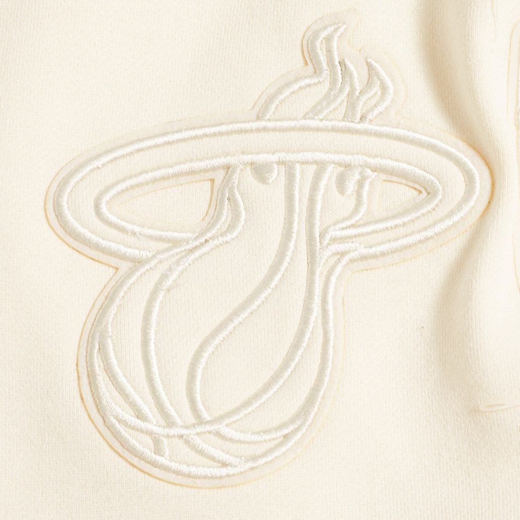 NBA MIAMI HEAT NEUTRAL SHORT POUR HOMME (COQUILLE D'ŒUF)