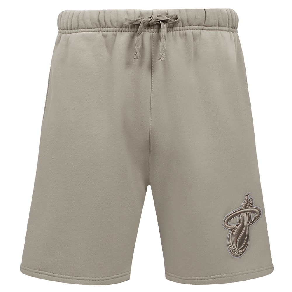 NBA MIAMI HEAT NEUTRAL SHORT POUR HOMME (TAUPE)