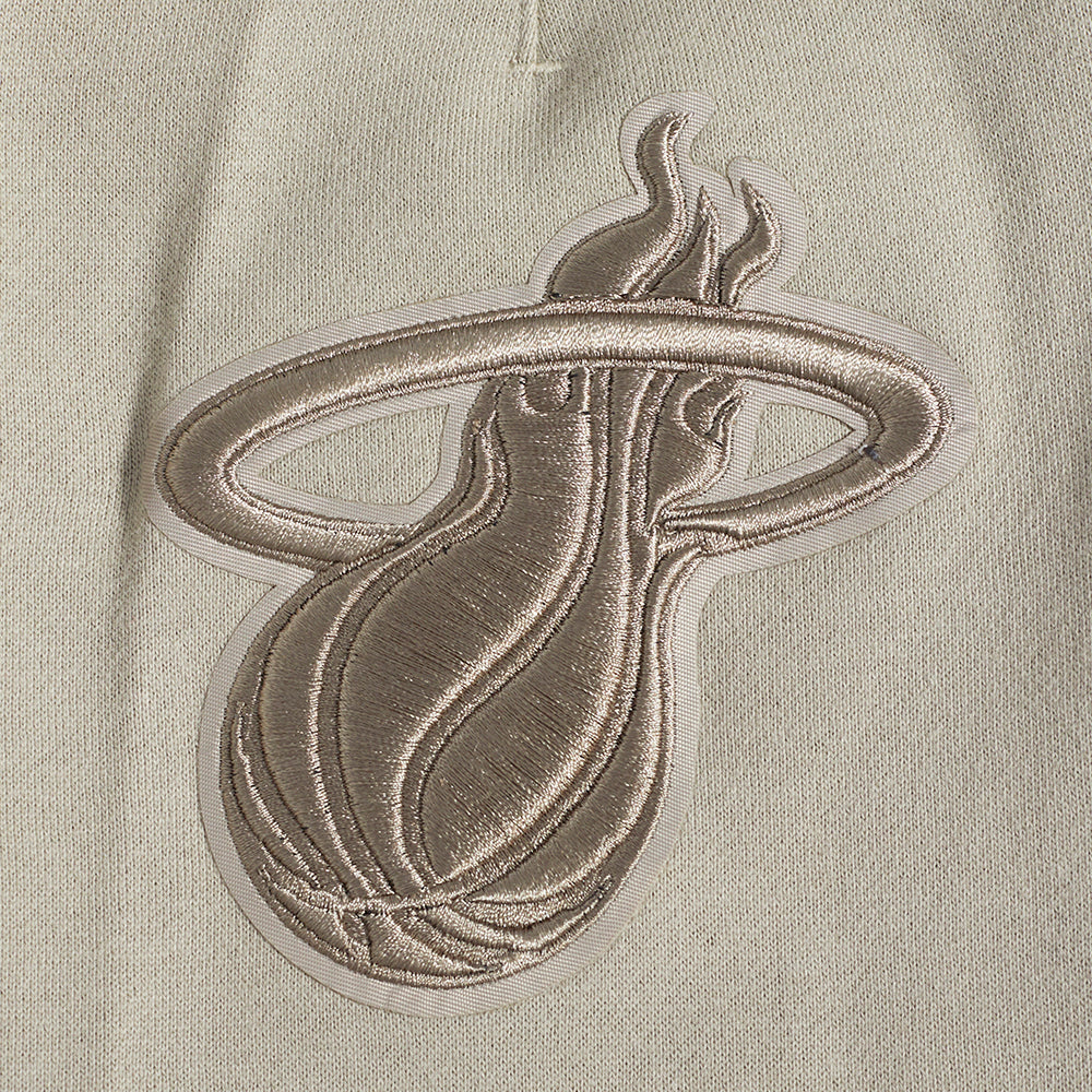 NBA MIAMI HEAT NEUTRAL SHORT POUR HOMME (TAUPE)