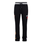 NBA MIAMI HEAT SCRIPT TAIL PANTALON OUATÉ EN MOLLETON CÔTELÉ POUR HOMME (NOIR)