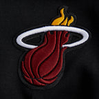 NBA MIAMI HEAT CLASSIC CHENILLE PANTALON JOGGER POUR HOMME (NOIR)